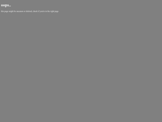 not_found screenshot