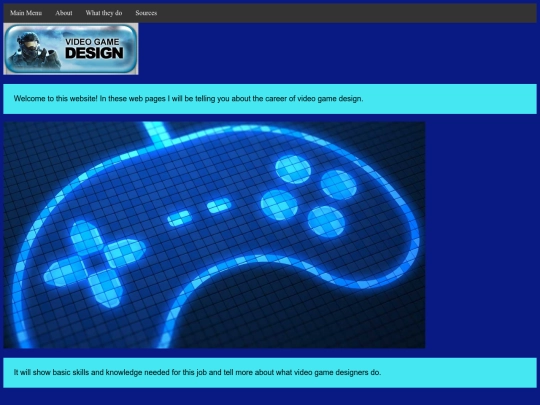 Final Project/VideoGameDesign screenshot