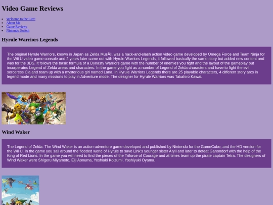 VideoGameReviews screenshot