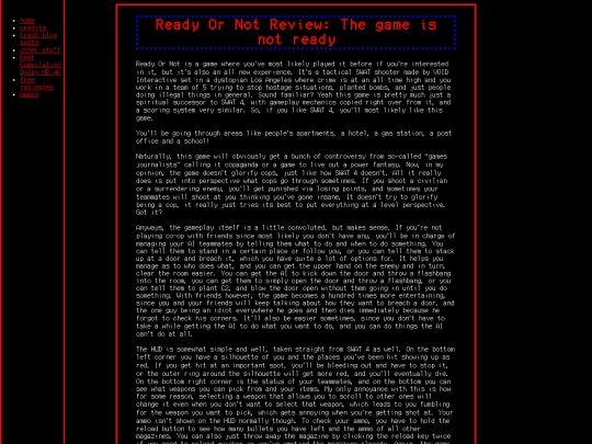 notready screenshot