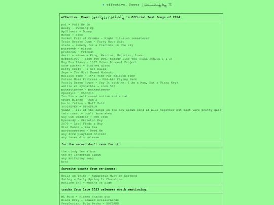 music-recs screenshot