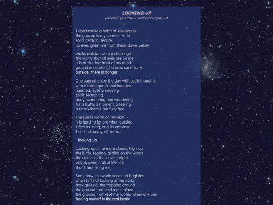specifics/otherwriting/lookingup screenshot