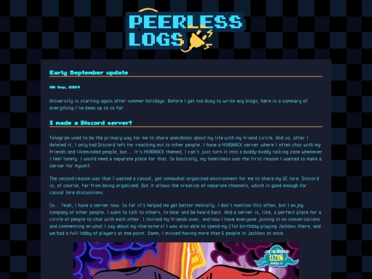 posts/2024-09-06-Early-September-update screenshot