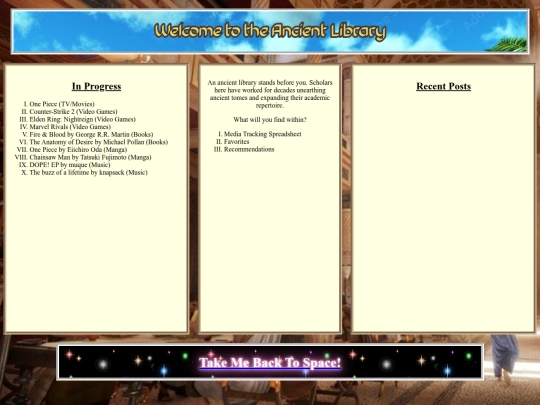 libraryhome screenshot