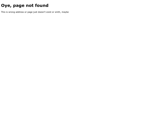 not_found screenshot