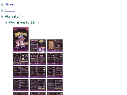 Scans/Pages Top/ManualsSubfolder/popn10 screenshot