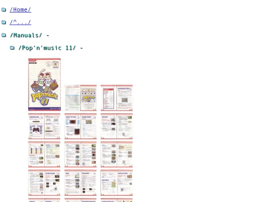 Scans/Pages Top/ManualsSubfolder/popn11 screenshot