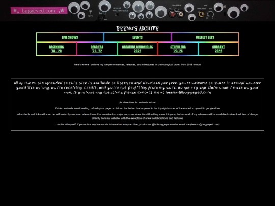 archive screenshot