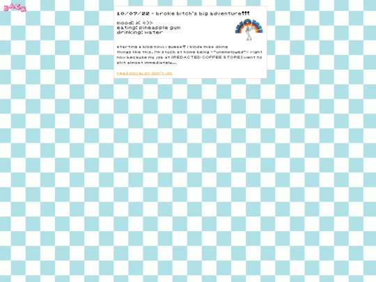 blog screenshot