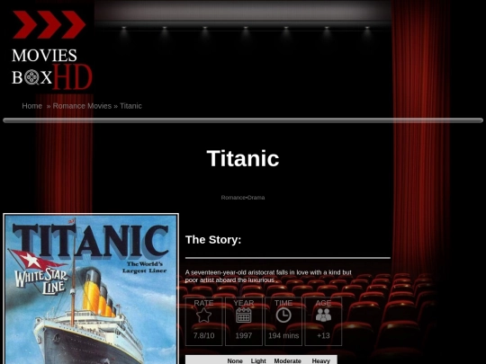 titanic screenshot