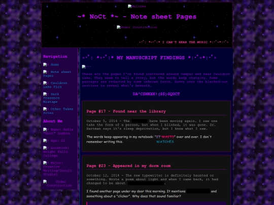 diary screenshot