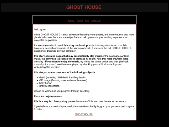 2/GHOSTHOUSE2 screenshot