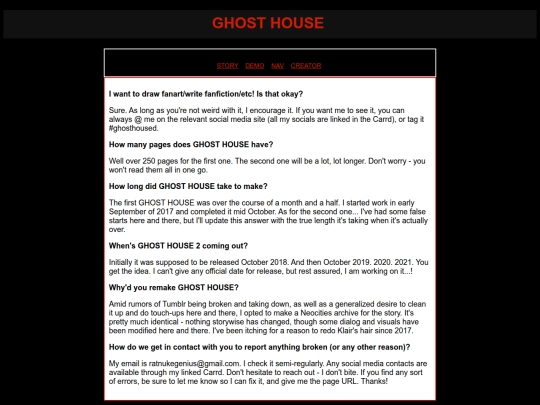 faq screenshot
