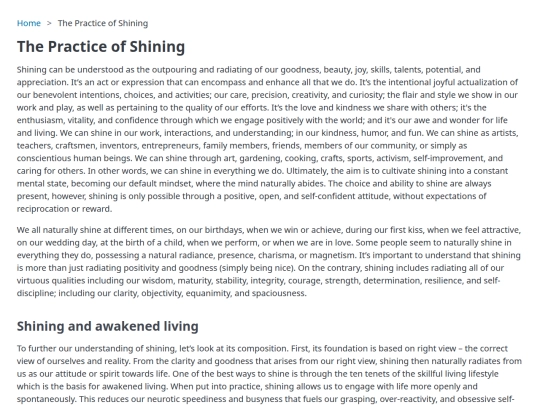 shining screenshot