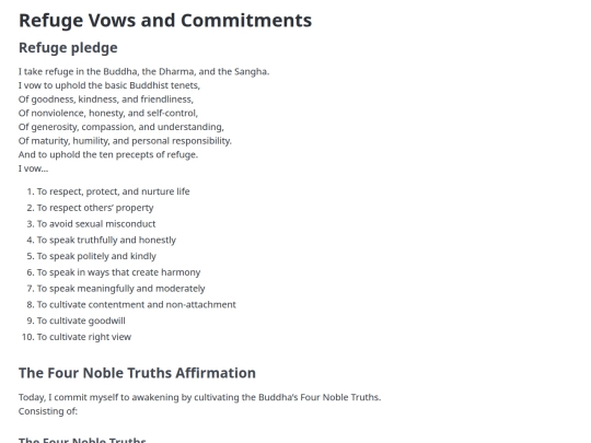 vows screenshot