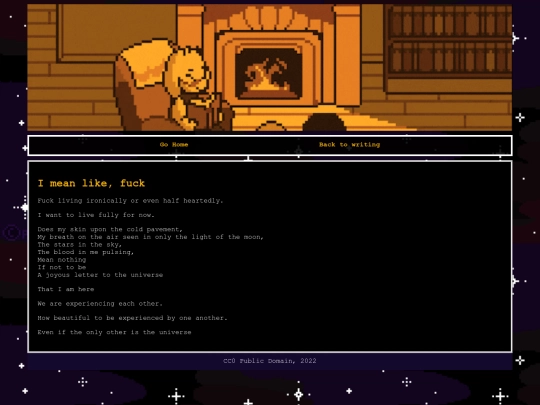 writing/fuck screenshot