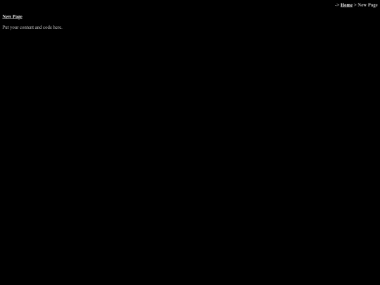 newpage screenshot