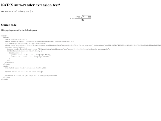 katex screenshot