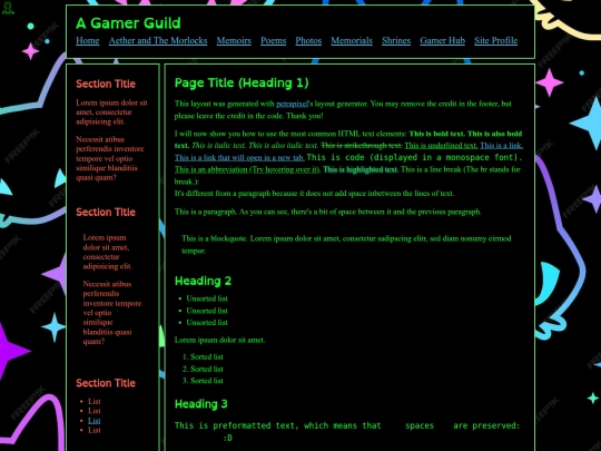 Gaming screenshot