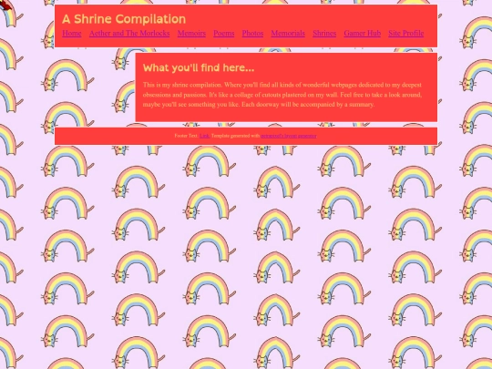 Shrine screenshot
