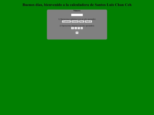 calculadora screenshot