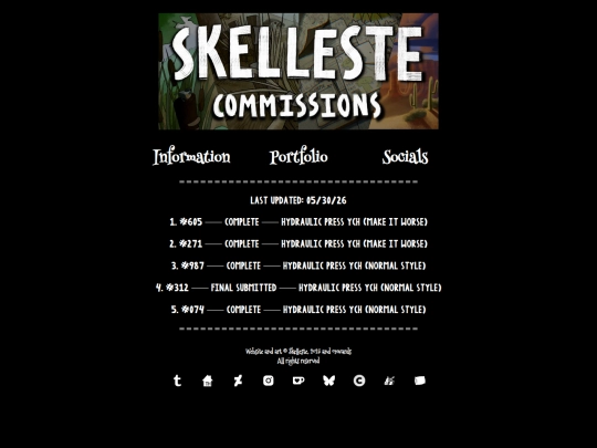 commissions/queue screenshot