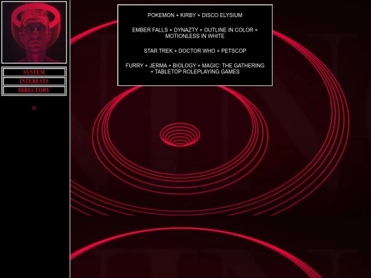 interests screenshot