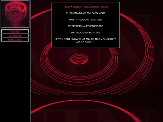 system screenshot