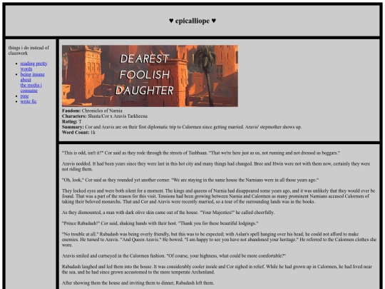 dearestfoolishdaughter screenshot