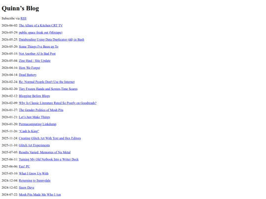 posts screenshot