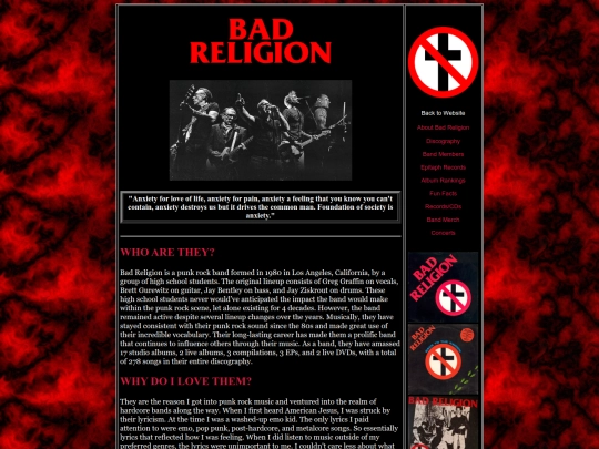 badreligion screenshot
