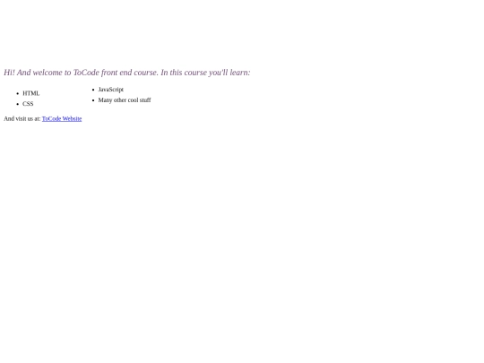 Daliya's CV screenshot