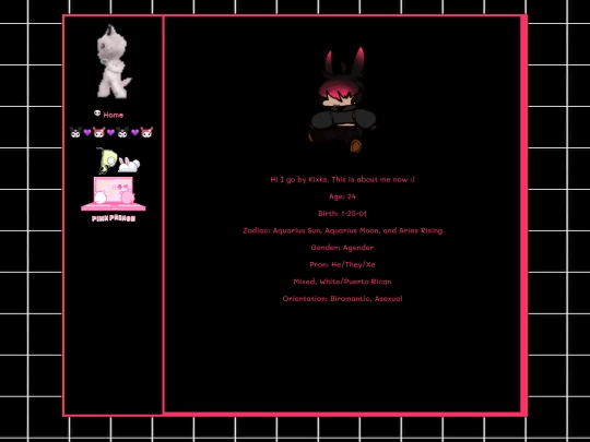 AboutME screenshot