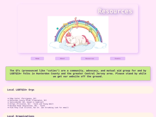 resources screenshot