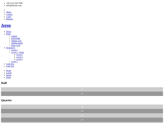 pages/basic-grid screenshot