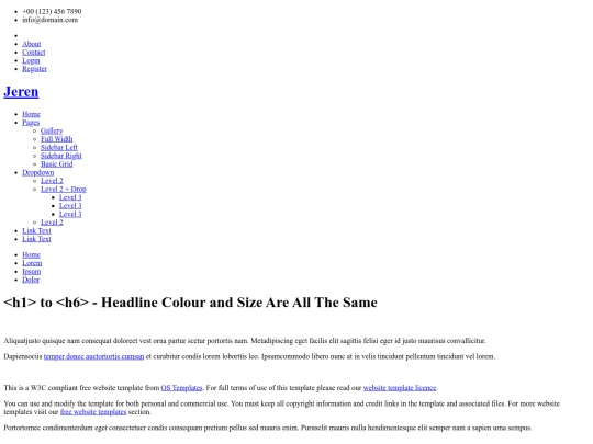 pages/full-width screenshot
