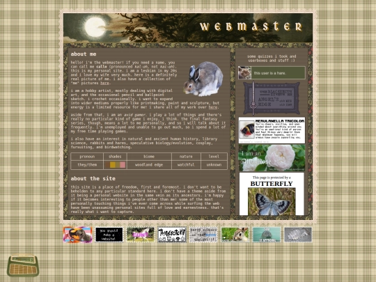 webmaster screenshot