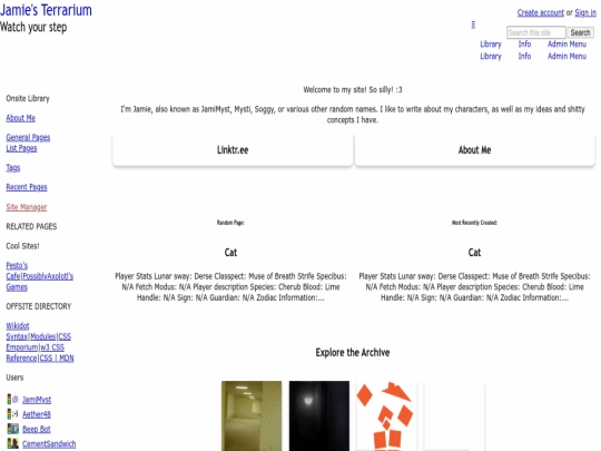 index screenshot