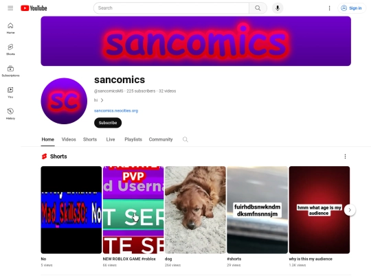 yt screenshot