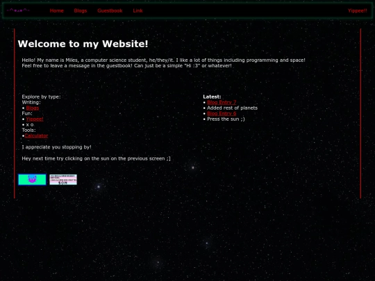 home screenshot