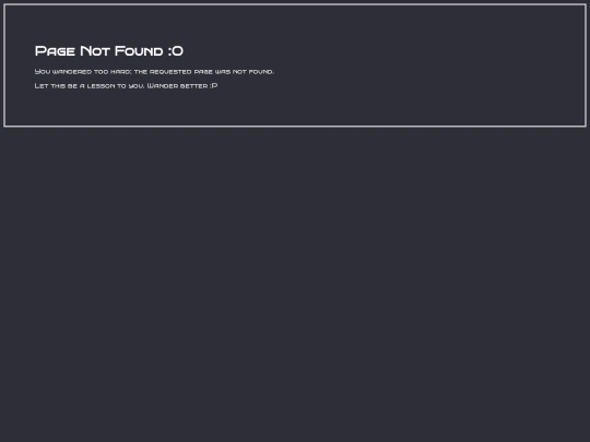 not_found screenshot