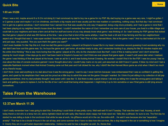 blog screenshot
