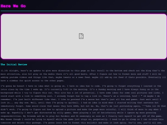 index screenshot