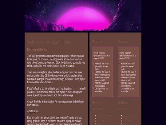 index screenshot