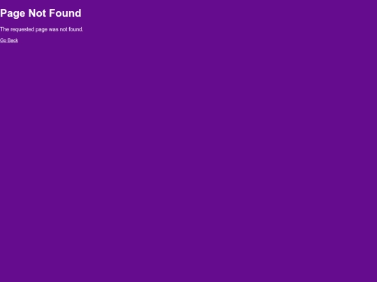 not_found screenshot