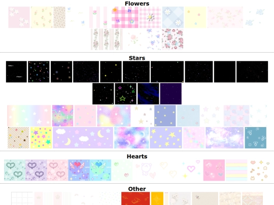 backgrounds screenshot