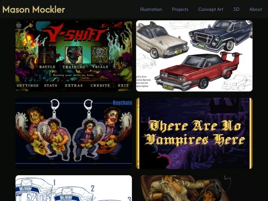 Portfolio screenshot
