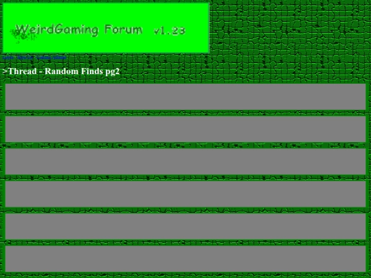 WeirdGaming-ThreadRandomFindspg2 screenshot