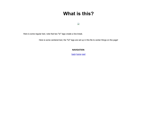 test screenshot