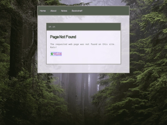not_found screenshot